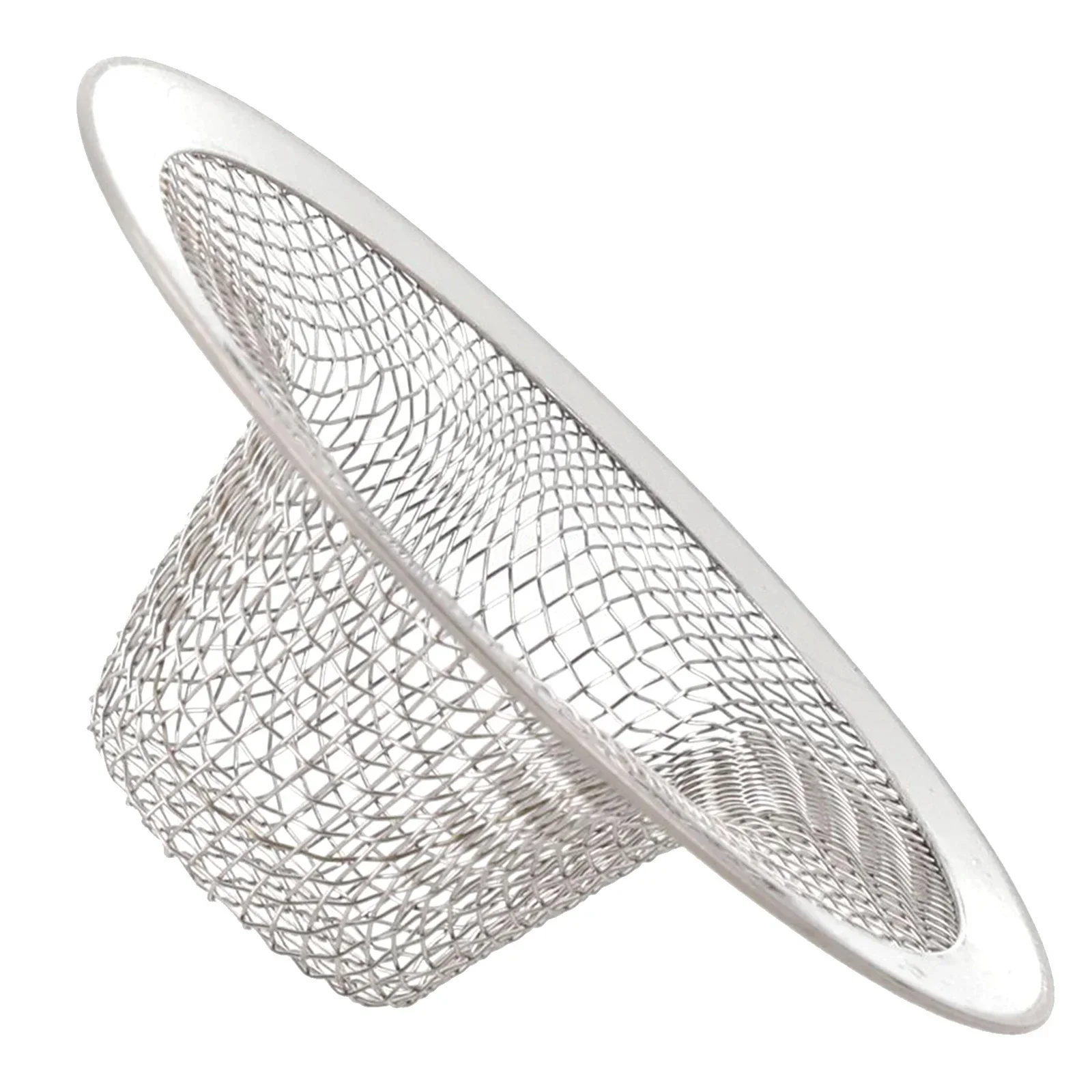 1pc Kitchen Stainless Steel Mesh Sink Strainer Bath/Bathroom Sink Shower Drain Filter Cover Hair Catcher Home Hardware Tool - Image 2