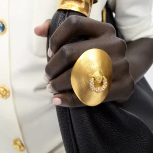 1PC New Vintage Alloy Golden/Silver Plated Oval Style Open Ring For Women Fashion Jewelry Accessories